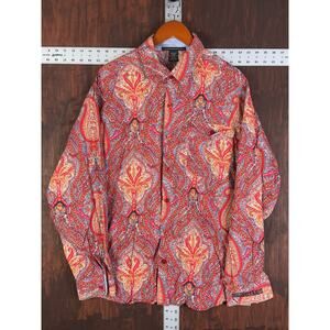 Marithe Francois‎ Girbaud Paisley Y2k Vintage 2000s Multicolored Mens 2XL XXL